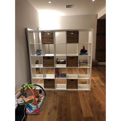 Kallax room divider - Shelving unit or room divider – the KALLAX series adapts to taste, space, needs and budget. Smooth surfaces and rounded corners give a feel of quality and you can personalize the shelving unit with inserts and boxes. …Web